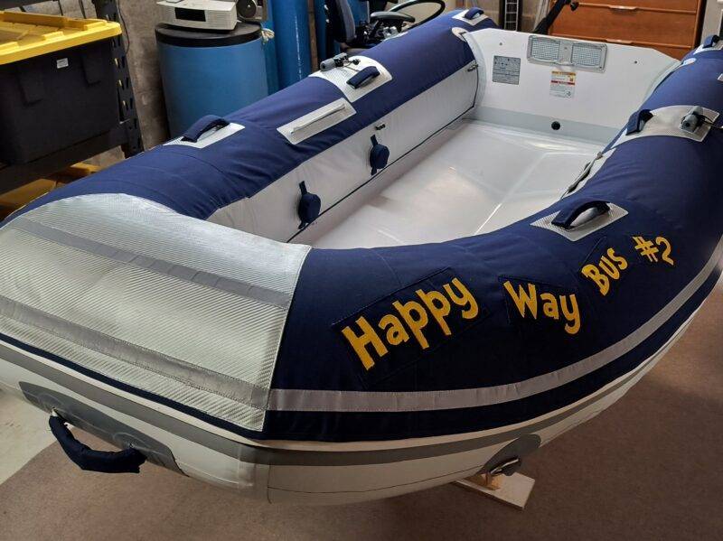 DIY chaps for a brand new achilles dinghy