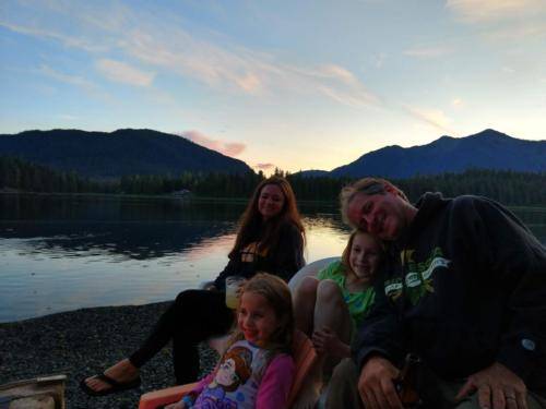 Megan, Harry and the girls