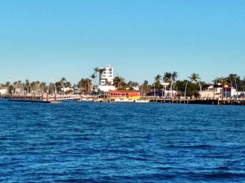 "Bustling" Altata Malecon.