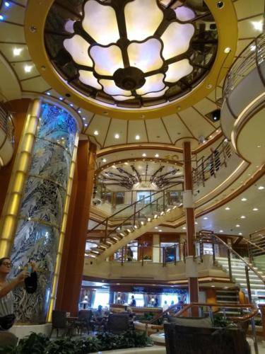 Pure Opulence. Can you believe this is a cruise ship?