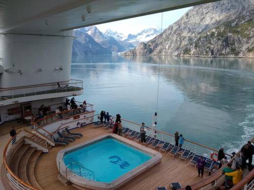 Glacier Bay from the Stern