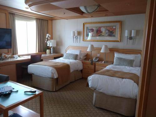 My mom SCORED on our accommodations.