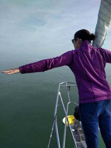 Deb is, nervously, Queen of the World